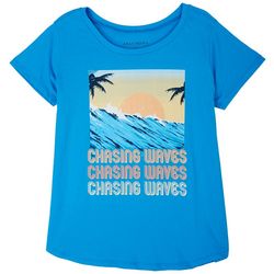 Ana Cabana Womens Chasing Wave T-Shirt