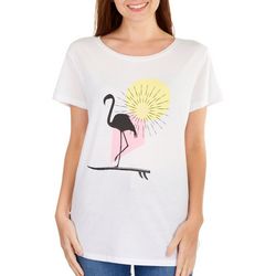 Ana Cabana Womens Flamingo T-Shirt