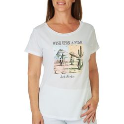 Ana Cabana Womens Wish Upon A Star T-Shirt