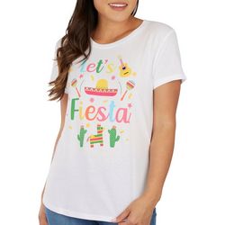 Womens Let's Fiesta Short Sleeve T-Shirt