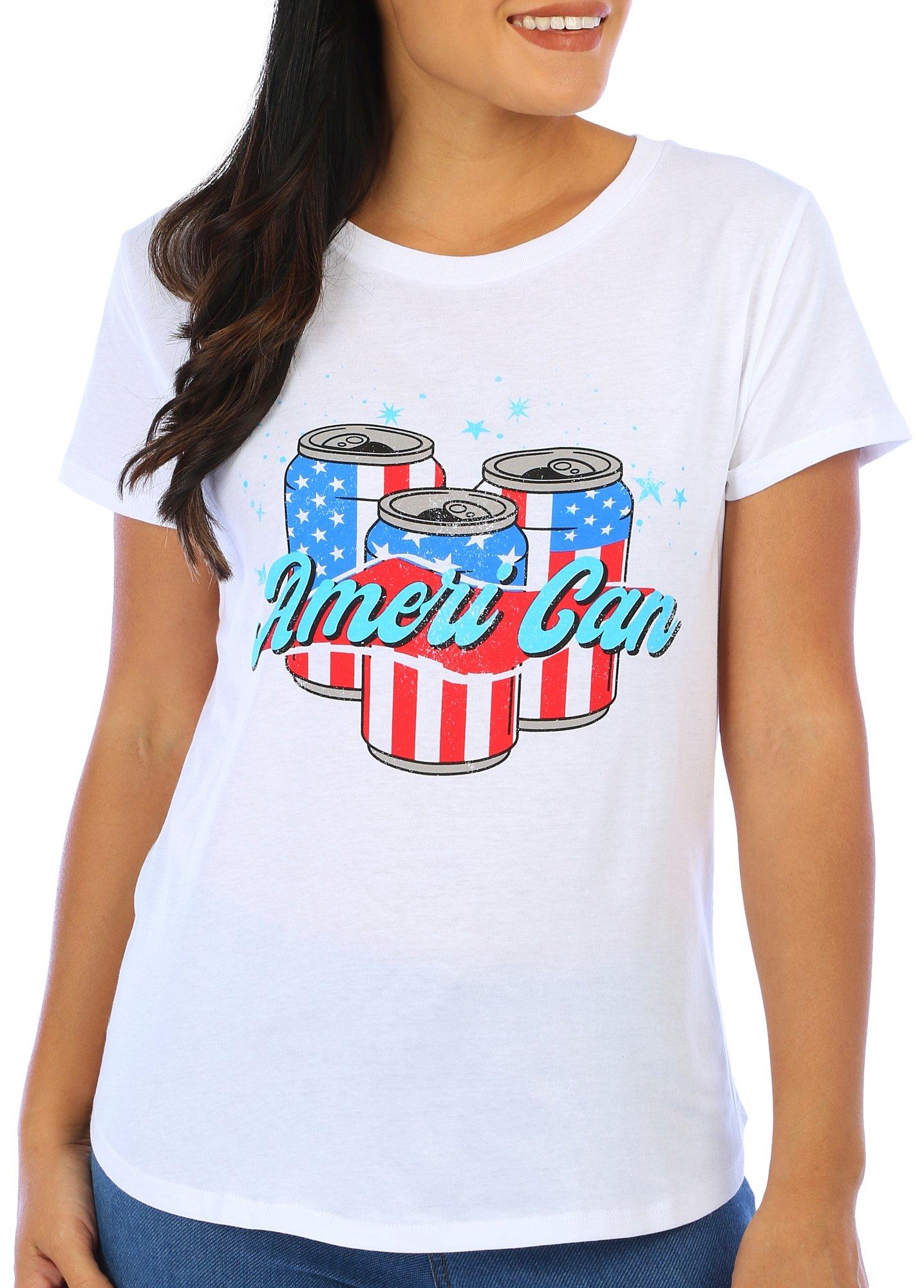 Womens Americana Short Sleeve T-Shirt