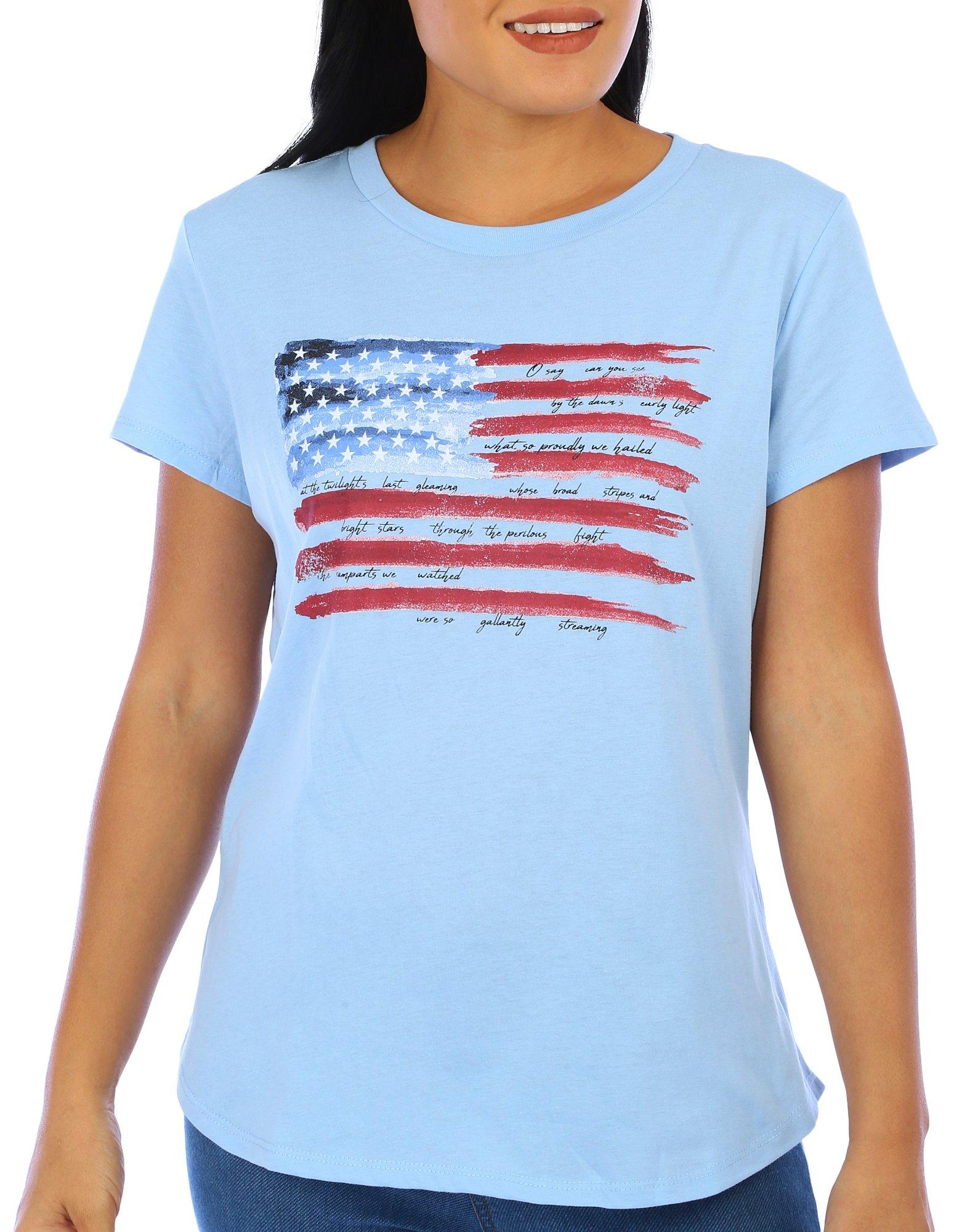 Womens Americana Short Sleeve T-Shirt