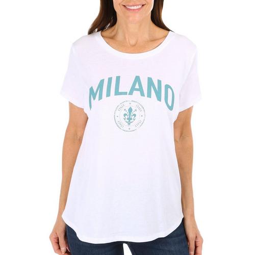 Adiva Womens Milano Short Sleeve T-Shirt