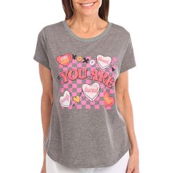 Womens Valentines Sweetheart Short Sleeve T-Shirt
