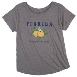 Ana Cabana Womens Florida Oranges Short Sleeve T-Shirt