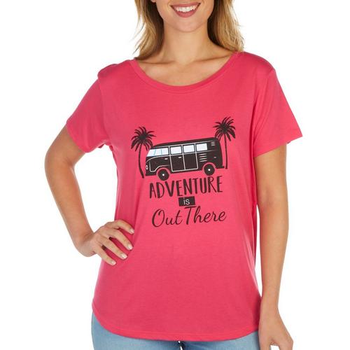 Ana Cabana Womens Adventure Is Out There T-Shirt