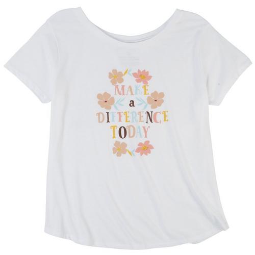 Ana Cabana Womens Make A Difference Today T-Shirt