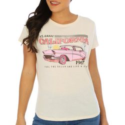 Womens Classic Car California Short Sleeve T-Shirt