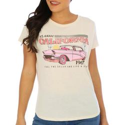 Womens Classic Car California Short Sleeve T-Shirt
