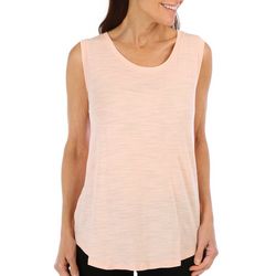 Blue Sol Womens Solid Scoop Neck Tank