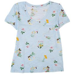 Womens Luxey Floral T-Shirt