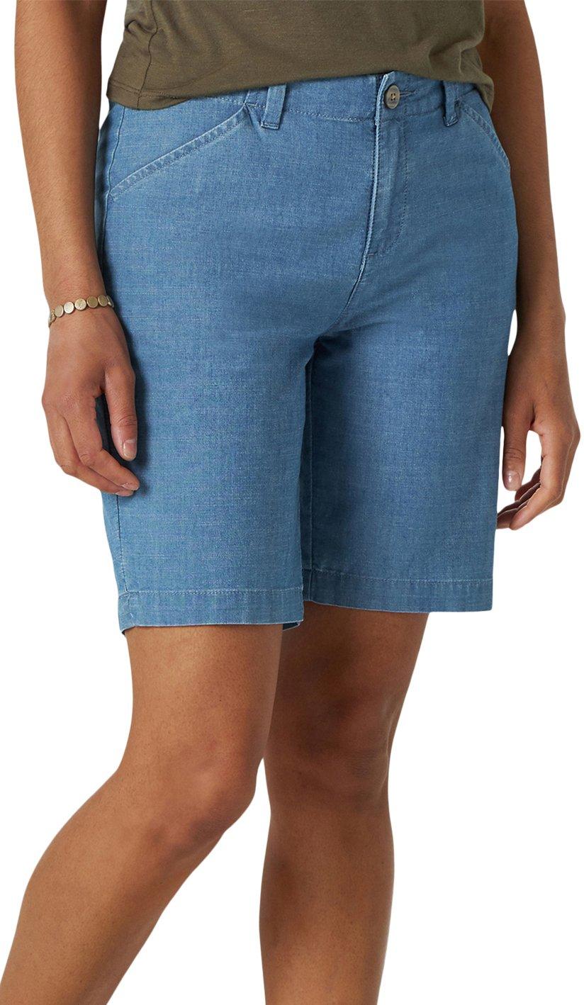 women's lee chino bermuda shorts