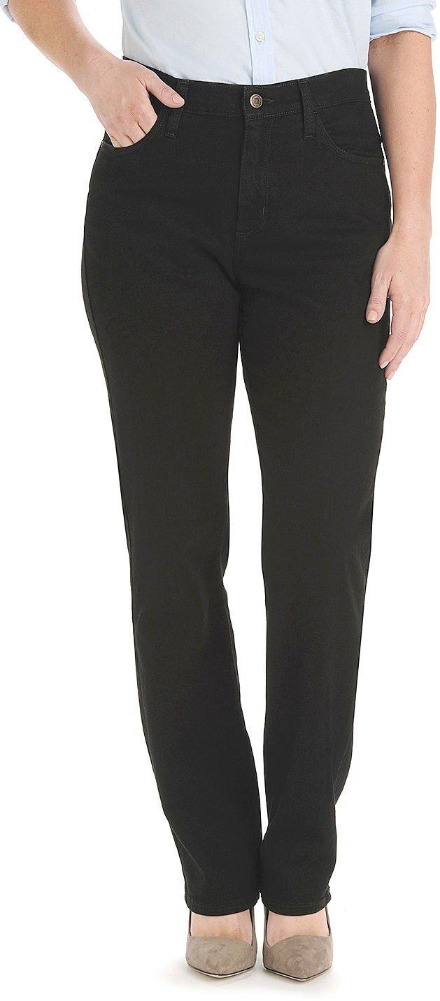 womens stretch jeans straight leg