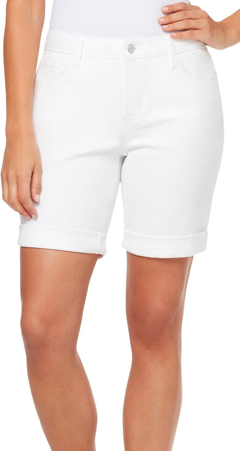 gloria vanderbilt all around slimming effect bermuda shorts