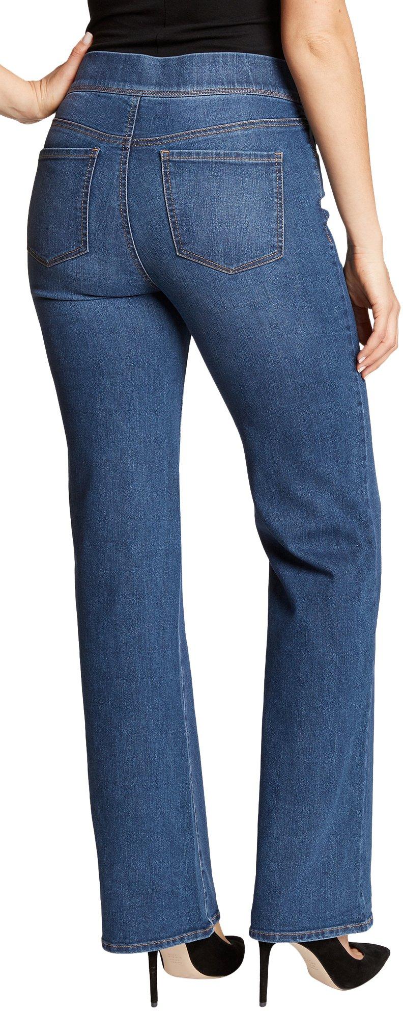 gloria vanderbilt plus size pull on jeans