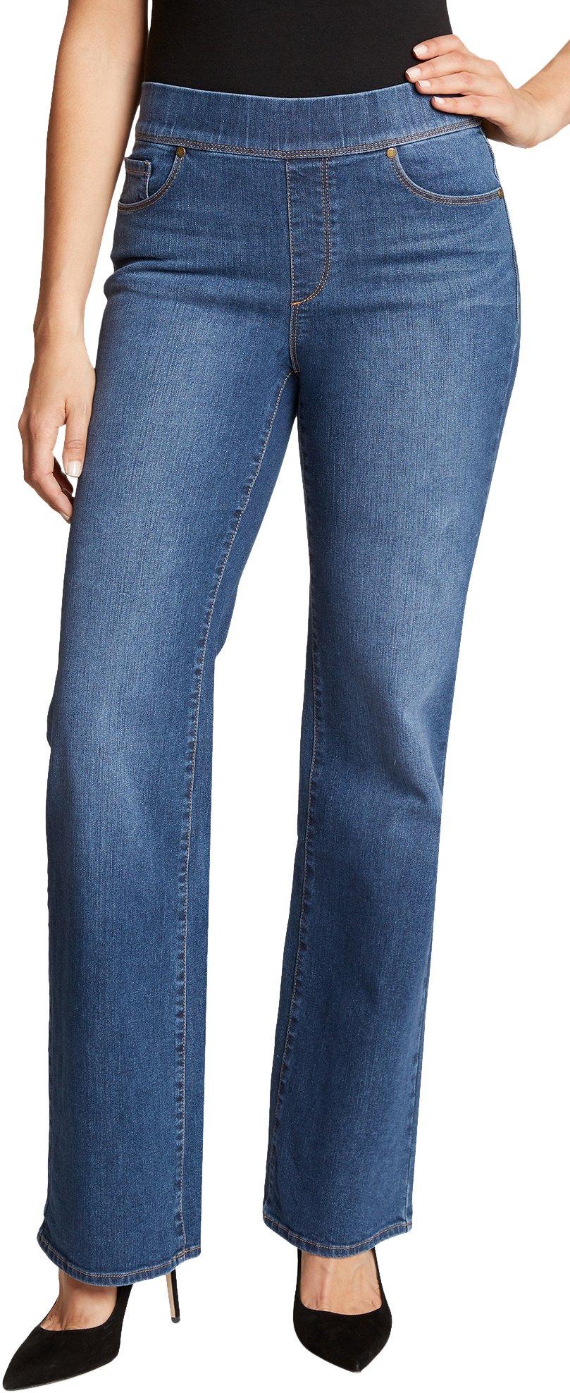 gloria vanderbilt jeans elastic waistband