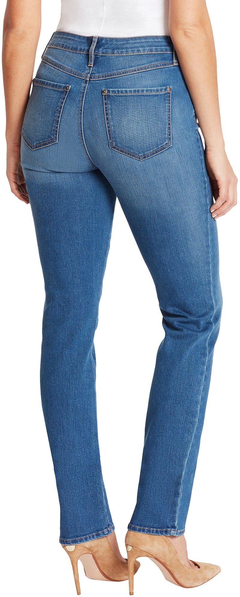 gloria vanderbilt all around slimming effect rail straight jeans
