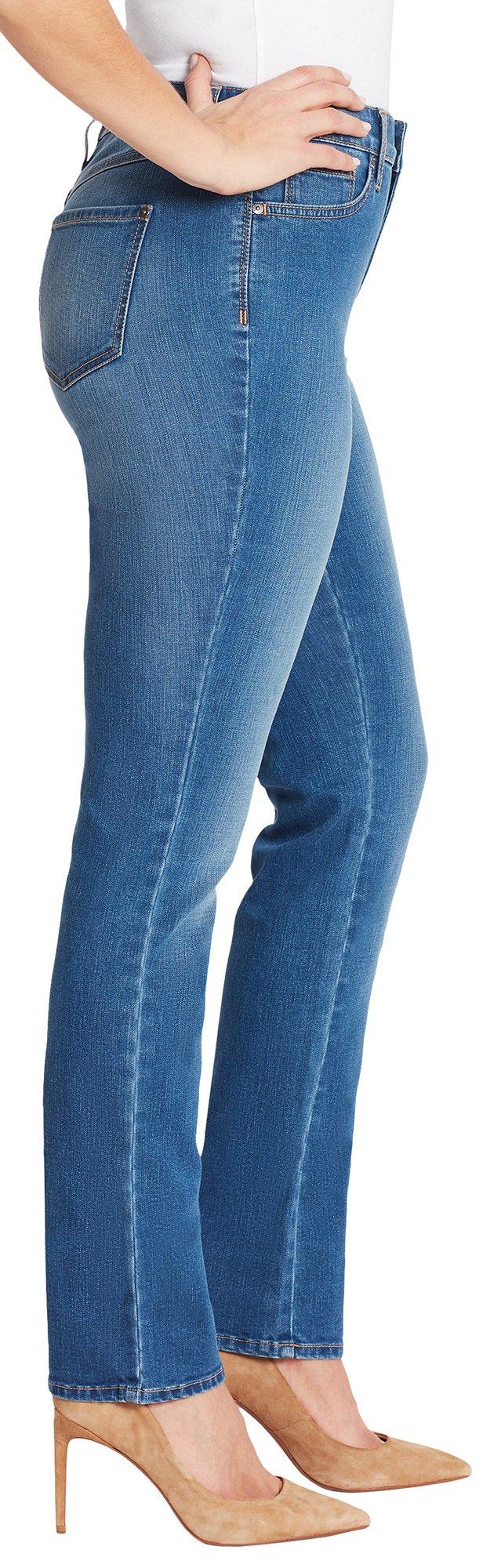 gloria vanderbilt rail straight leg jeans
