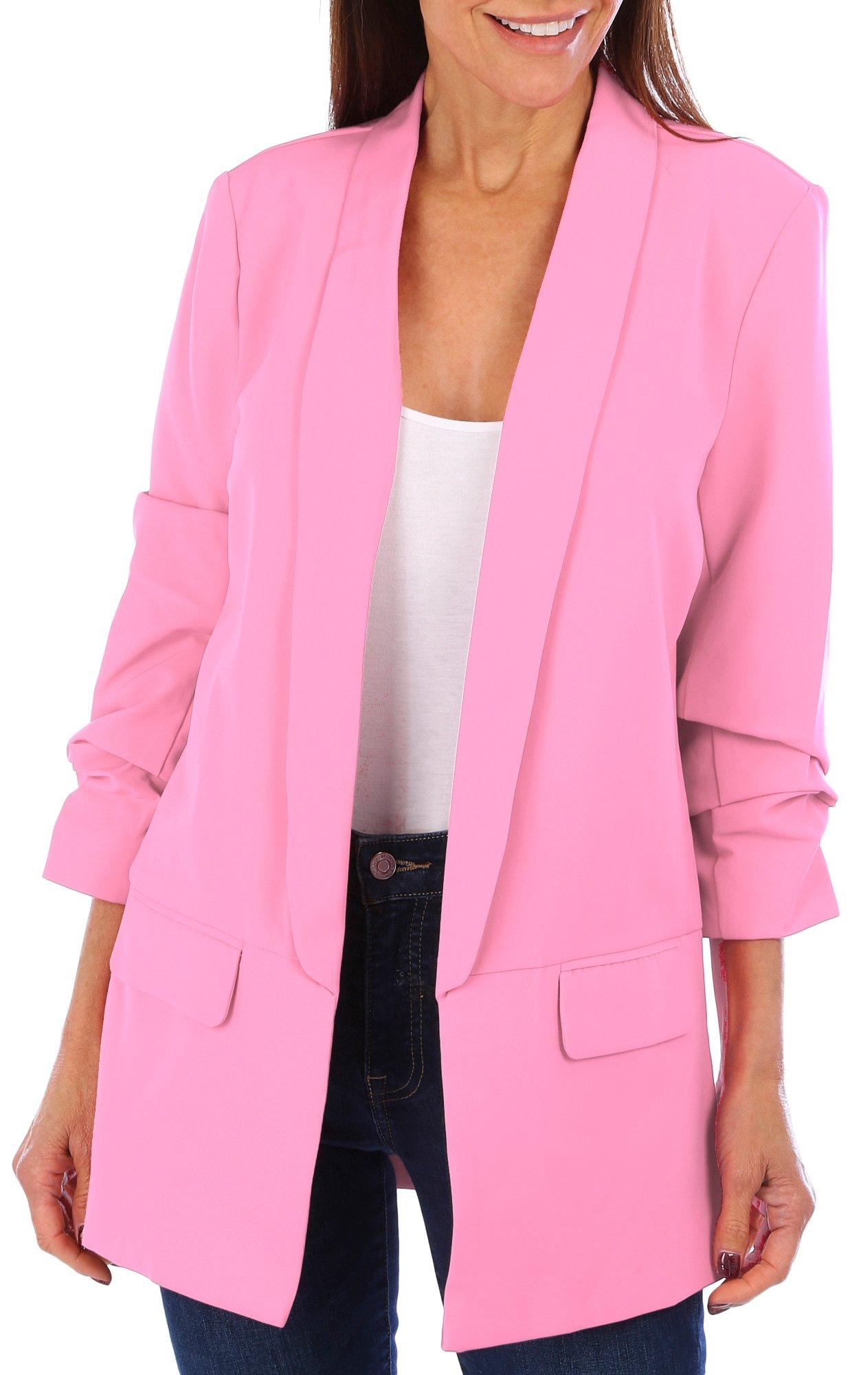 Pink Blazer Jacket for Women with Pockets Business Casual Suit Coats  Interview Outfits for Women, Pink Blazer My Orders, Small : :  Clothing, Shoes & Accessories