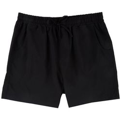 Royalty By YMI Womens Solid Tech Pull-On Shorts