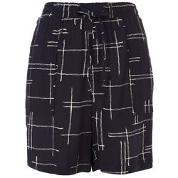 Royalty by YMI Womens Print Pull-On Shorts