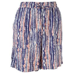 Royalty by YMI Womens Print Pull-On Shorts