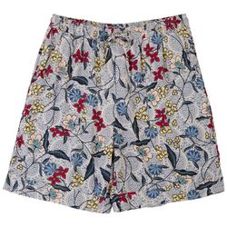 Royalty Womens Floral Batik Shorts