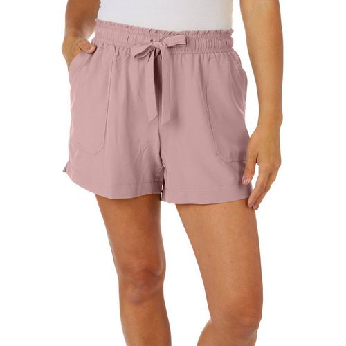 Floral & Ivy Womens Solid Shorts
