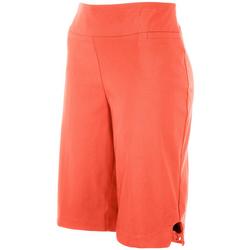 Womens Solid X Hartch  Pull-On Skimmer Shorts
