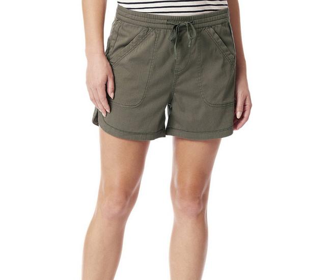 Supplies By UnionBay Womens Pull On Solid Shorts