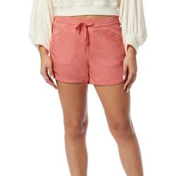 Womens Pull On Solid Shorts