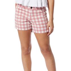 Supplies by Union Bay Womens Alix 5 Checkered Twill Shorts