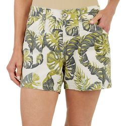 Supplies by Union Bay Womens Calvein Floral Twill Shorts