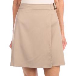 Womens Solid Layered Skirt