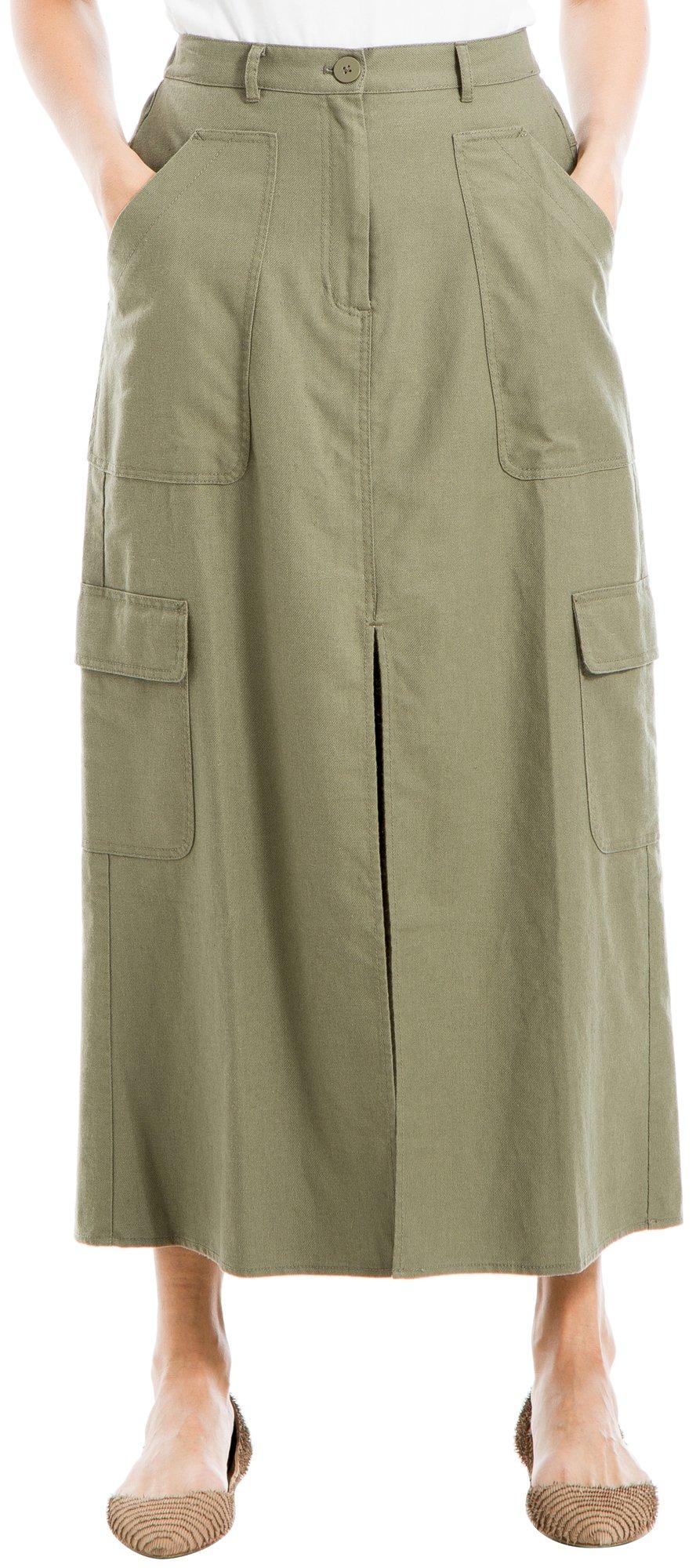 Max Studio Womens A-Line Skirt