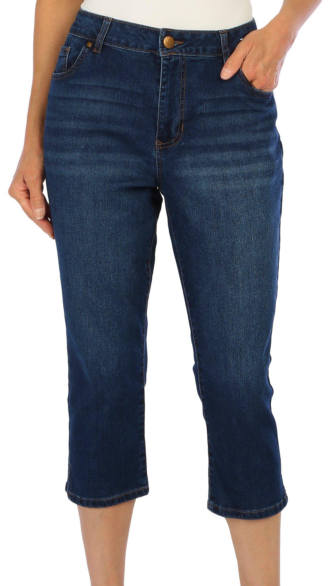 D. Jeans Womens 21 in. Pedal Pusher Capris