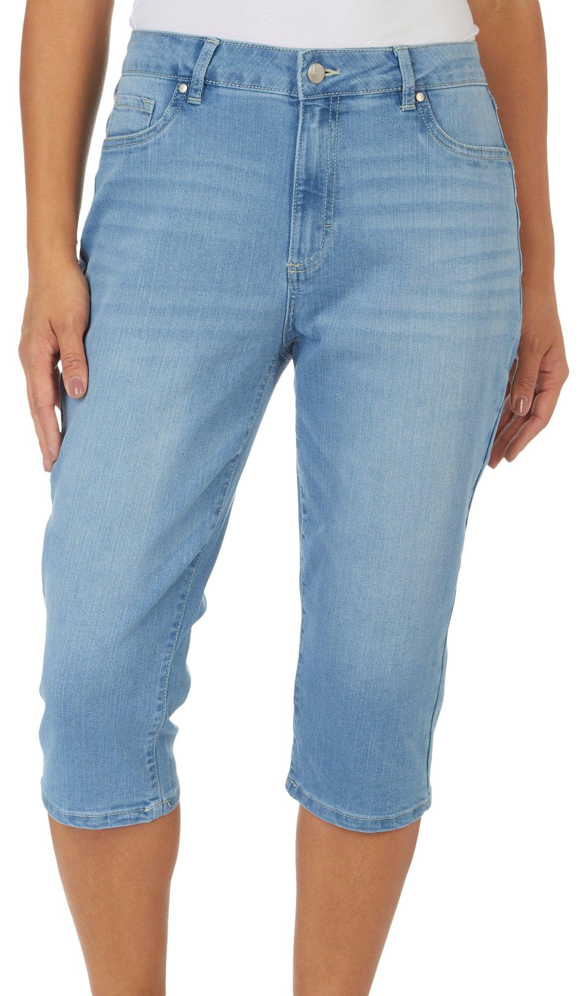 D. Jeans Womens 18 in. Stretch Promo Capris