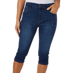 D. Jeans Womens High Waisted Butt Lifter Capris