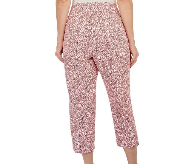Womens Pull-On Stretchy Capris