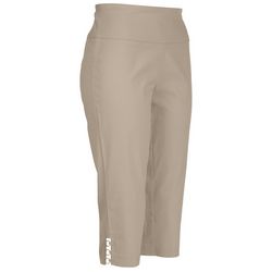 Counterparts Womens Pull-On Chain Hem Capris