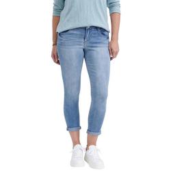 Womens 25 in. Hi-Rise Ab Tech Stretch Jeans