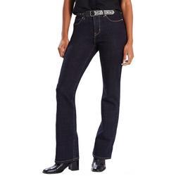 Womens 505 Classic Boot Cut Denim Jeans
