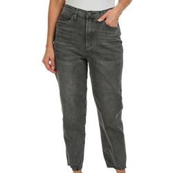 Womens 26 in. NOMAD Super Hi-Rise Distressed Tapered Jeans