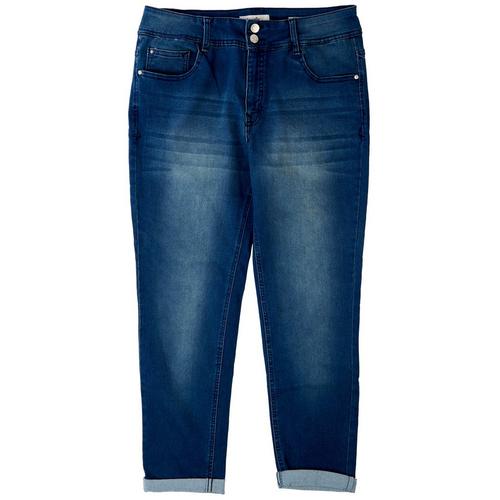 Angels Jeans Womens Cuffed Convertible Jeans
