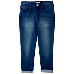 Womens Cuffed Convertible Jeans