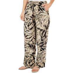 Womens Pull-On Leaf Twill Relaxed Pant