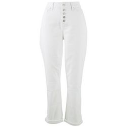 Royalty by YMI Womens Vintage Dream Cuffed Ankle Jeans