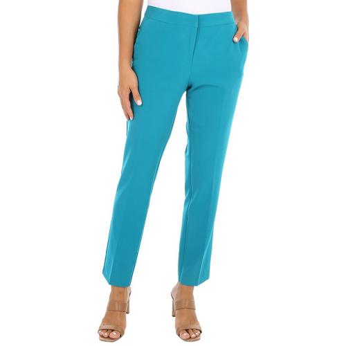 Blue Sol Womens Solid Slimming Pants