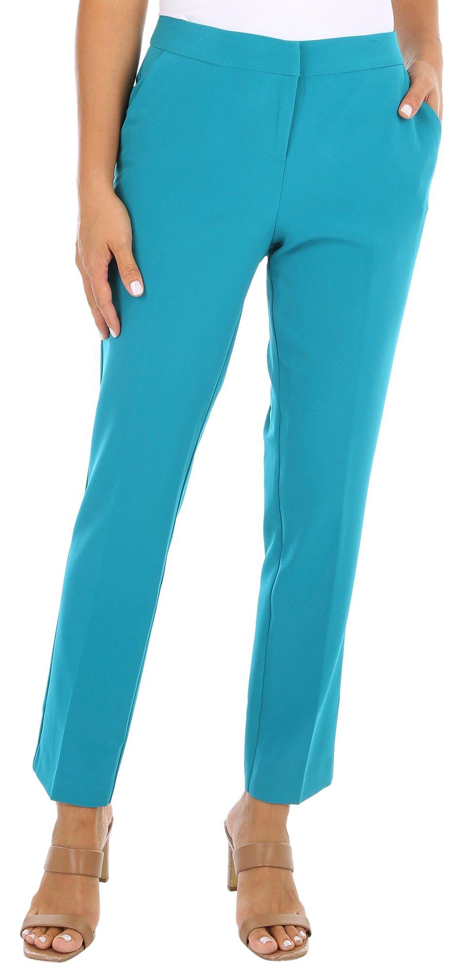 Womens Solid Slimming Pants