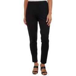 Cooper & Ella Womens 28 in. Pull On Solid Stretch Pants